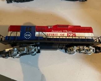 LIONEL - LOCOMOTIVE CABOOSE SET BANGOR & AROOSTOOK JEREMIAH O'BRIEN GP-9 #6-8665.
