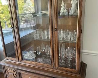 China cabinet.