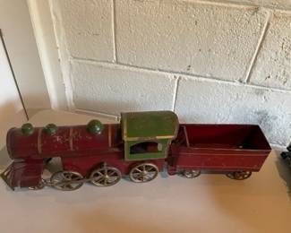 Antique Large Dayton Hill Climber Train C. 1900
