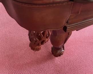 Very nice pool table.