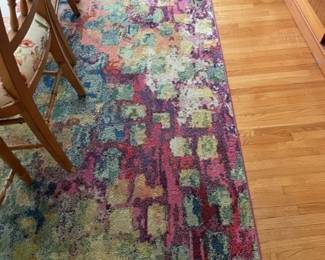 Colorful rug.