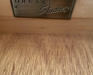 Pair of Drexel Studio end tables.