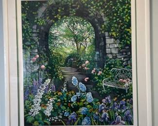 "Afternoon Walk" by Susan Rios.