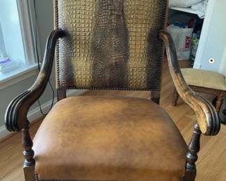 Unique rocking chair.