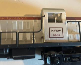 LIONEL MODERN 8809 NYSW SUSQUEHANNA RS-3 DIESEL LOCOMOTIVE.