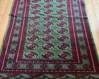 Bokhara green runner.