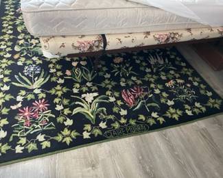 Claire Murray floral rug.