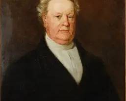 19thC Portrait of Joseph Leese of Manchester England Oil on Canvas Ex-Flagler Museum
