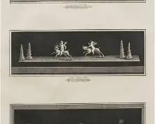 Roman Triptych Etchings. Carlo Nolli, Nicolo Vanni
