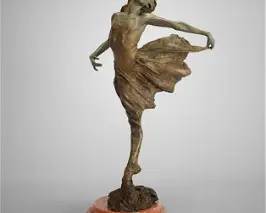 MacDonald, Richard. DANCE THE DREAM Bronze Sculpture 1994 165/175
