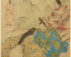 Lord, Elyse Ashe. Artist Proof Colored Etching Framed Original Print
