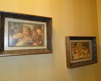 High end framed works of art are simply incredible