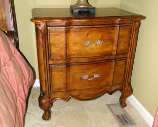 Beautiful fine quality solid wood nightstand
