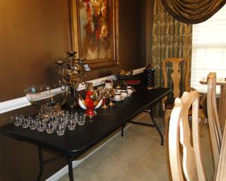 We do have a very nice selection of smaller finer items as well