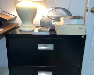 LARGE 2 DRAWER FILE CABINET