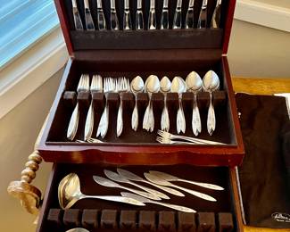 1960's Flatware Oneida Community MORNING ROSE