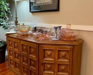 Vintage Mid Century MCM 1960's Drexel Esperanto Buffet Sideboard Cabinet