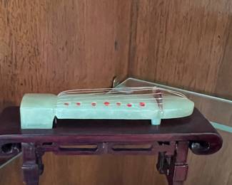 Vintage miniature Jade Musical Instruments