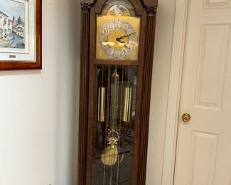 Colonial grandfathers clock
