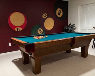 OLHAUSEN POOL TABLE
