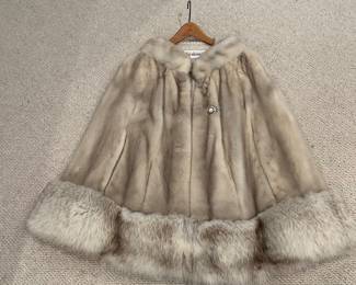 Mink shawl / coat