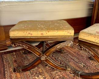 Regency x style benches! 2