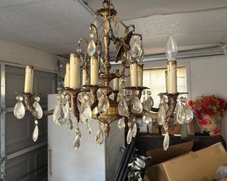 Removed and in the garage.  