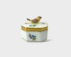 Small Herend Bird Trinket Dish
