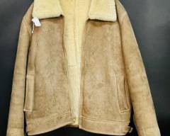 Genuine Shearling Texas Tanning Jacket Size 44
