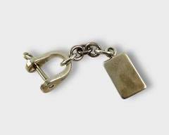 Tiffany & Co Makers Sterling Silver Keychain 26 Grams
