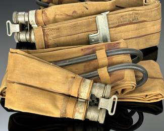 Lot of 2 1944 WWII USN Navy Inflatable Life Preserver Belt Durkee Atwood	45in Long x 4.5in Wide 	6 lbs 1 oz	970061
