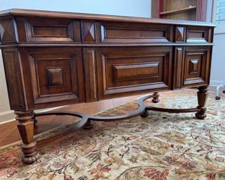 Aspenhome Barolo 60in Writing Desk in Portobello Brown I99-60WD Aspen Home 	31.5x60x31.5in		117002
