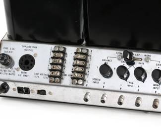 McIntosh MC 240 Vintage Hi-Fi Tube Amplifier MC240 Amp with Cage	8x10.5x15.75in	54lbs unpacked	970012