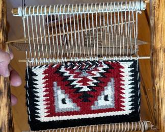 Cameron Trading Post Navajo Weavers Loom Native American Art	15x12x5.5in		104042
