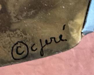 C. Curtis Jere Metal Wall Sculpture Midcentury Modern Sailboats in Harbor Boat	19.5x54x4in		107033
