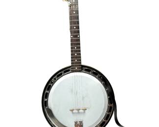 1940s Vintage Gibson RB-100 Banjo 5-String Resonator with Case 	Case: 5.25x15.5x40in	16.5lbs	970008