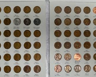1909-2022 Lincoln Wheat & Memorial 1 Cent Penny Book Set 339 Coins 4 Books	7.75x6in		107090
