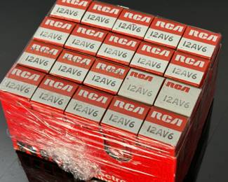 Lot of 20 NOS RCA 12AV6 Tubes 	3x5x4in	10oz	970044
