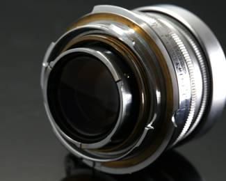 1950s Leica Leitz Summicron 50mm f/2 Lens 1:2/50 Wetzlar M3 5cm 1:2 Type 1 Collapsible M Bayonet Mount 	Collapsed: 1.95in long x 2in Diameter 	0.5lbs 	970004
