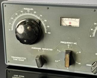 James Millen Transmatch Type 92200 Ham Radio HF Antenna Tuner Coupler Tube	7x14x15.5in	20lbs 6 oz	970102
