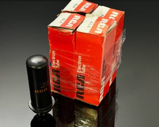 Lot of 4 NOS RCA 6L6 Black Can Metal Tubes	5x6.5x1.5in	10oz	970040
