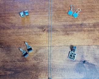 Lot of Sterling Estate Jewelry  		1lb	105016
