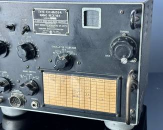 WWII US Navy Hamilton TCS-13 Ham Radio Receiver CIH-46159-A Military 	10.75x13.75x12in	4lbs 1.5 oz	970093
