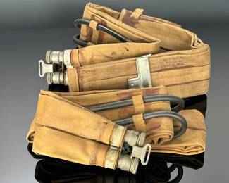 Lot of 2 1944 WWII USN Navy Inflatable Life Preserver Belt Durkee Atwood	45in Long x 4.5in Wide 	6 lbs 1 oz	970061
