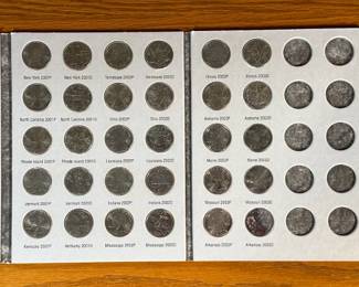 Washington Quarters Volume I & II 1999-2008 100 Coin Set	7.5x6in		107019

