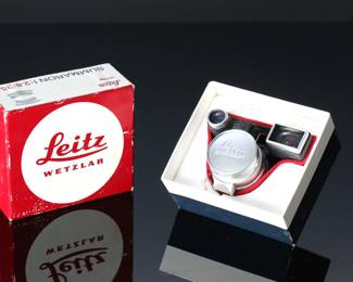1965 Leica Leitz Summaron 35mm 2.8 M Lens w Ocular 3.5cm f/2.8 M3 Goggles SIMOW/11106 in Box M Bayonet 	Original Box: 2.9x4.9x4.35	1lbs	970002
