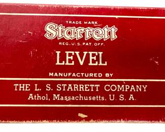 Starrett Level No. 98 12 Inch Machinist Level 98-12 in Box 	Box: 1.75x3x12.75in	3lbs 4 oz	970088
