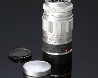 1965 Leica 90mm f:2.8 Elmarit Lens Leitz Wetzlar M3 1:2.8/90 11129 M Bayonet 	4.3in Long x 2iN Diameter 	1 lbs	970003
