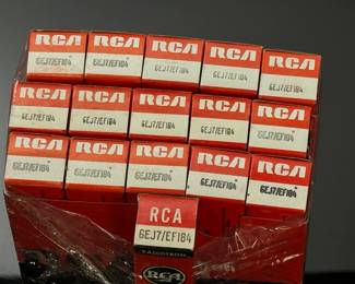 Lot of 16 NOS RCA 6EJ7/EF184 Tubes	3x4.25x4in	10oz	970046
