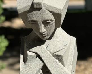 Frank Lloyd Wright Desktop Sprite Statue Sculpture Resin	11.5x2.75x2.25in		130003

